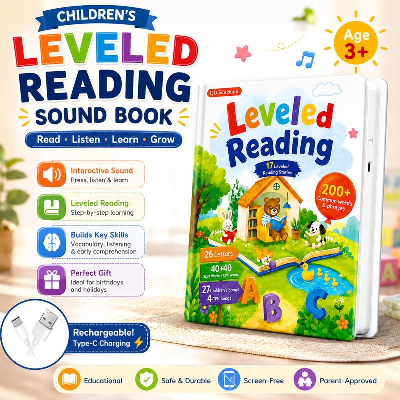 Talking Alphabet Book: Phonics, Songs & 200+ First Words