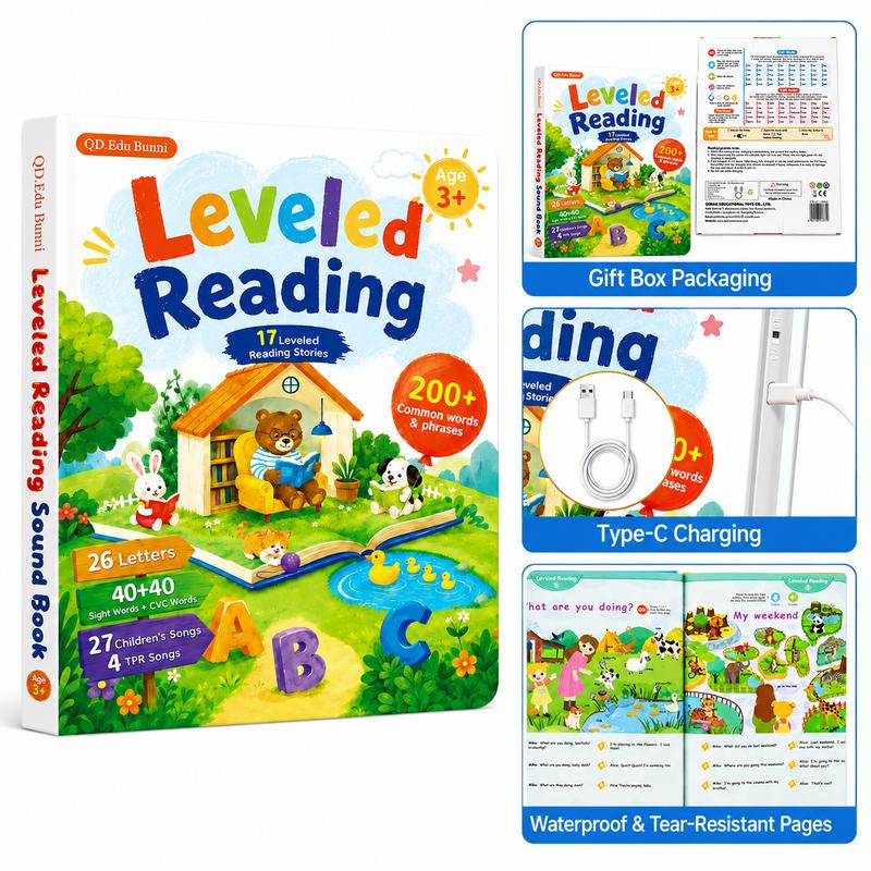 Talking Alphabet Book: Phonics, Songs & 200+ First Words
